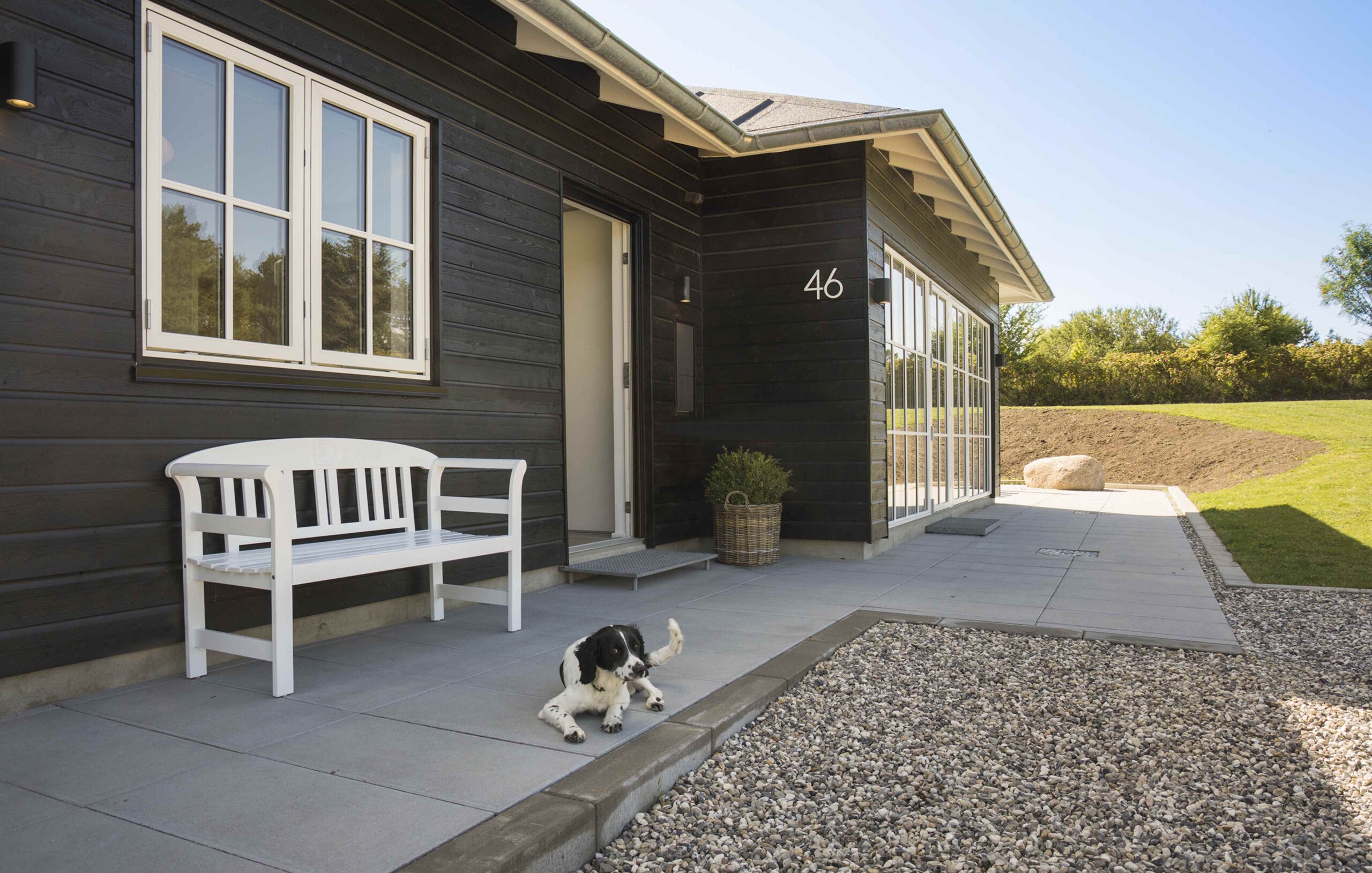 Sommerhus opført af Michael & Hussnedkeren A/S