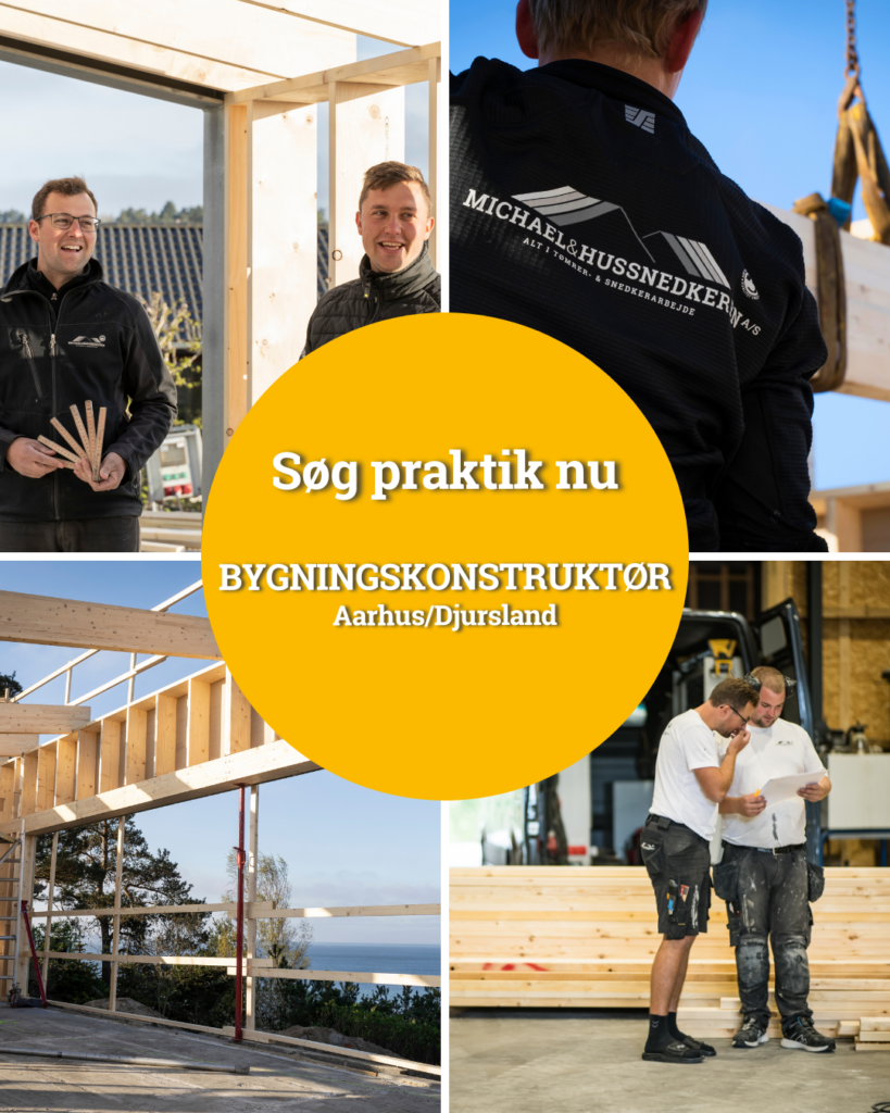 Opslag om praktik for studerende på bygningskonstruktør