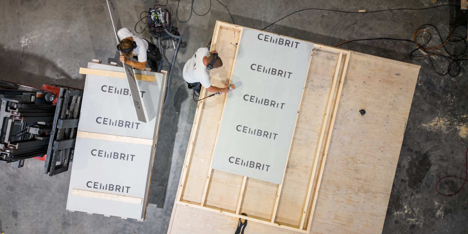 Præfabrikerede træelementer til DBNG-byggeri