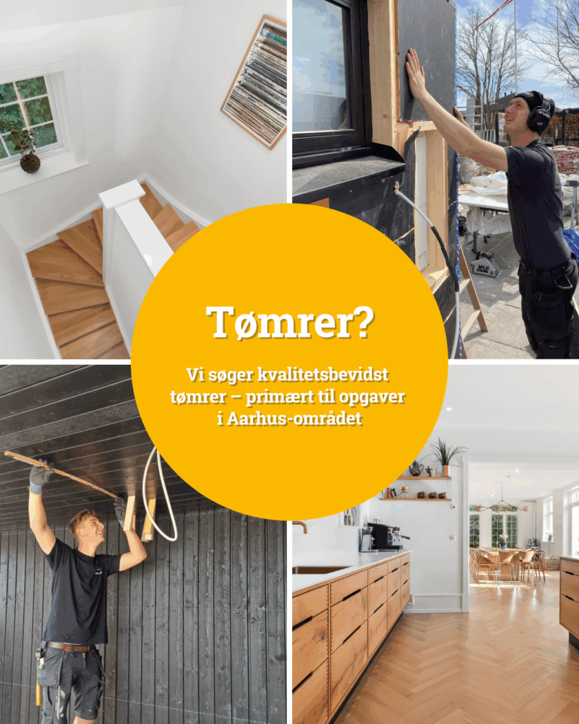 Stillingsopslag tømrer